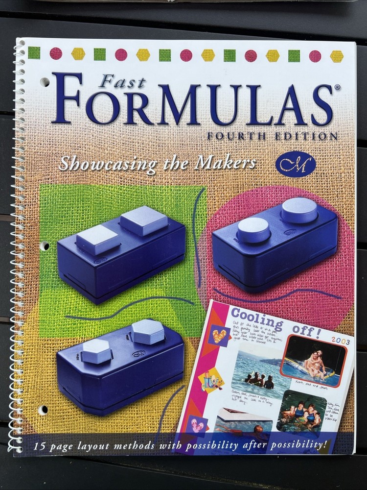 Fast Formulas 4th Edition: Showcasing the Makers Spiral Paperback Book & More