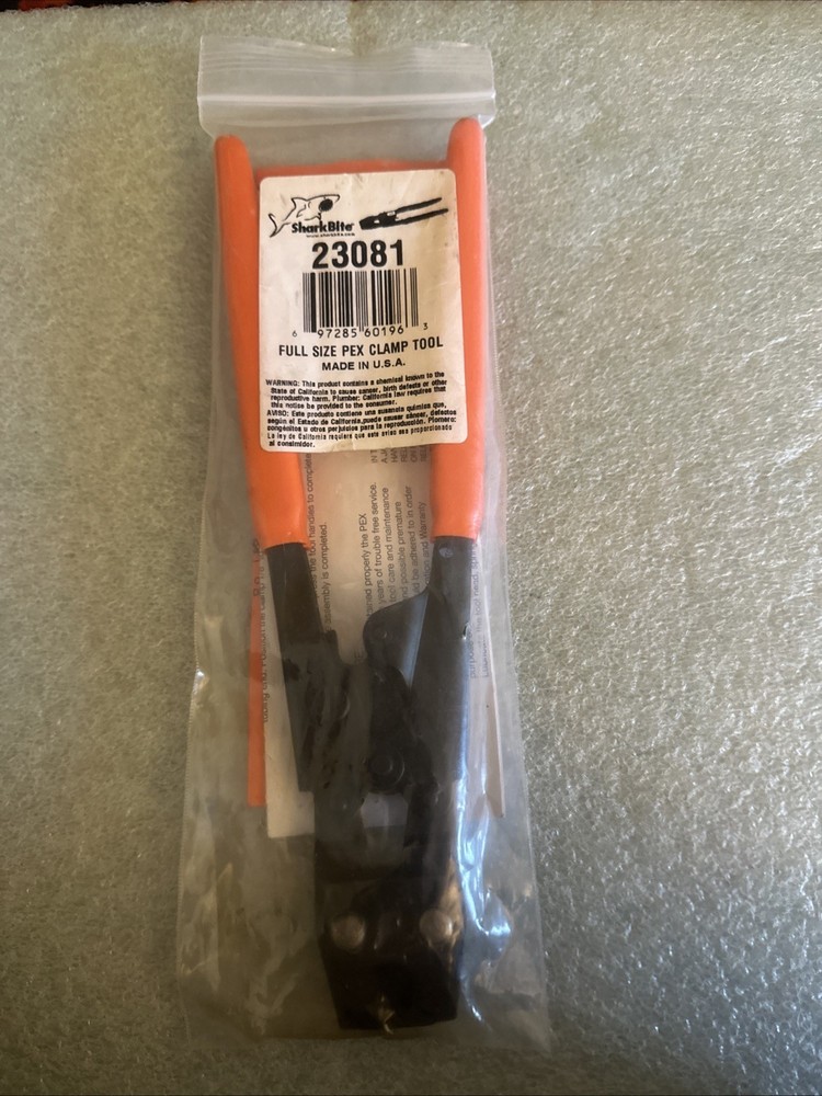 SharkBite 23081 Full Size Pex Clamp Tool       US Made Never Used
