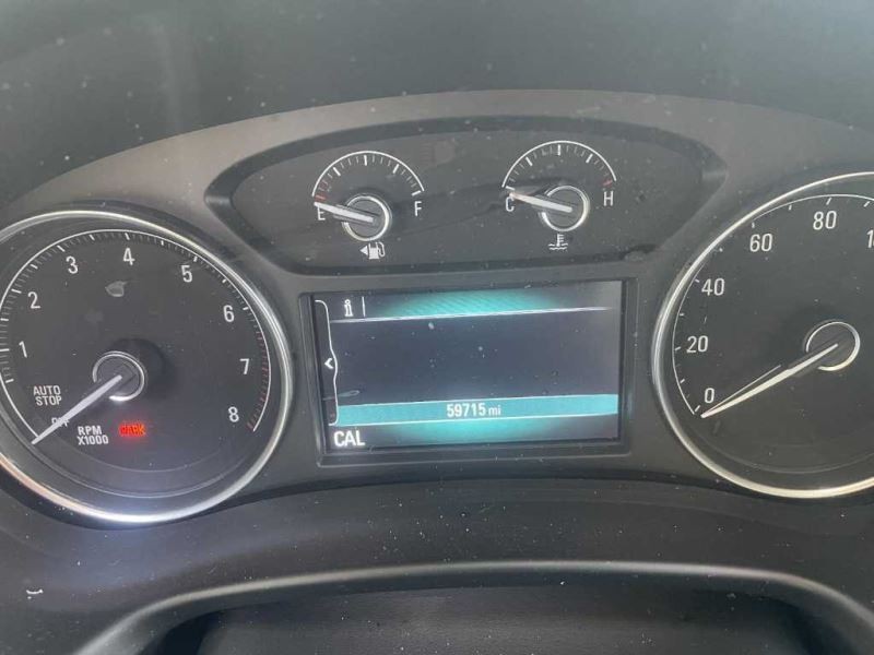 2018-2019 Buick Enclave Main Screen With Control Panel