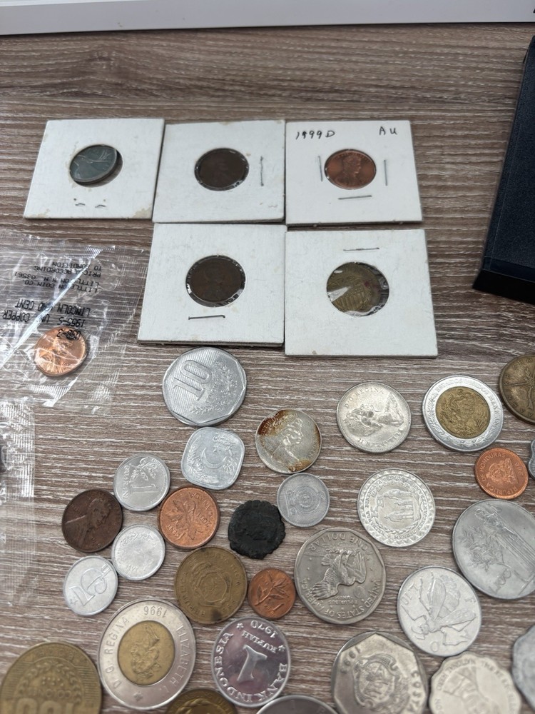 Mixed World & US Coin Collection, Multiple Countries, 1982 US Proof Set ￼￼