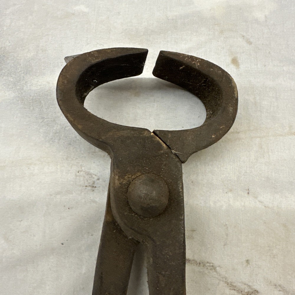 Antique 14" Blacksmith Nipping Tool