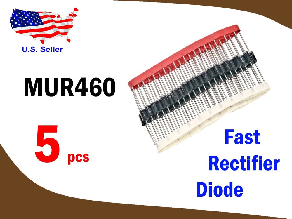 MUR460 (5 pcs) 600V 4A Super Fast Rectifier
