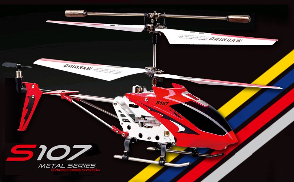 Mini RC Helicopter - 3CH Precise Remote Control Gyro System Flexible Blades