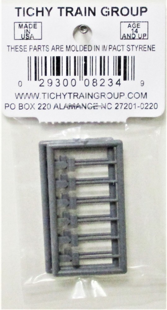 HO Scale Tichy Train Group 8234 Mailboxes pkg (12)