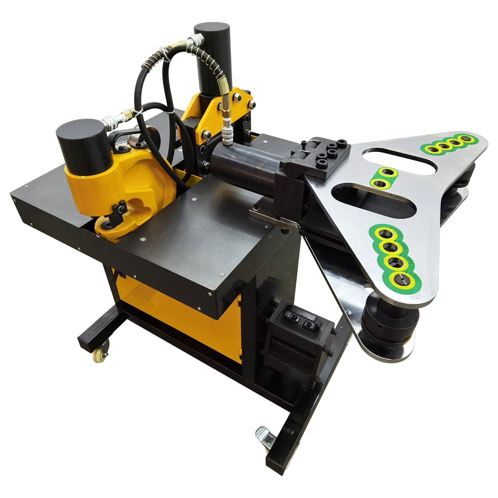 Electric Hydraulic Busbar Processing Machine Copper Iron Cutter Bender Puncher