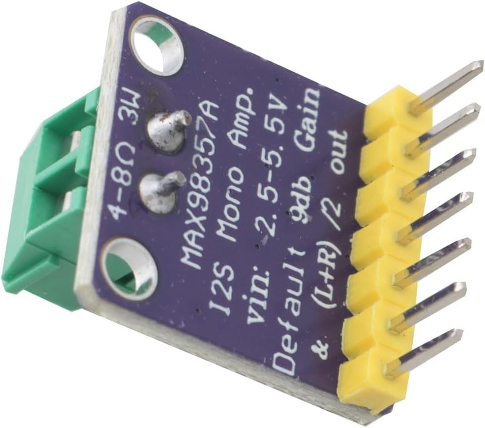 MAX98357 I2S Soldered Class D Audio Amplifier Module Filterless - US