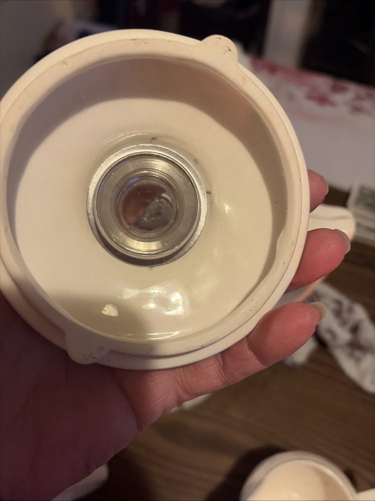 Porcelain Vintage Percolator