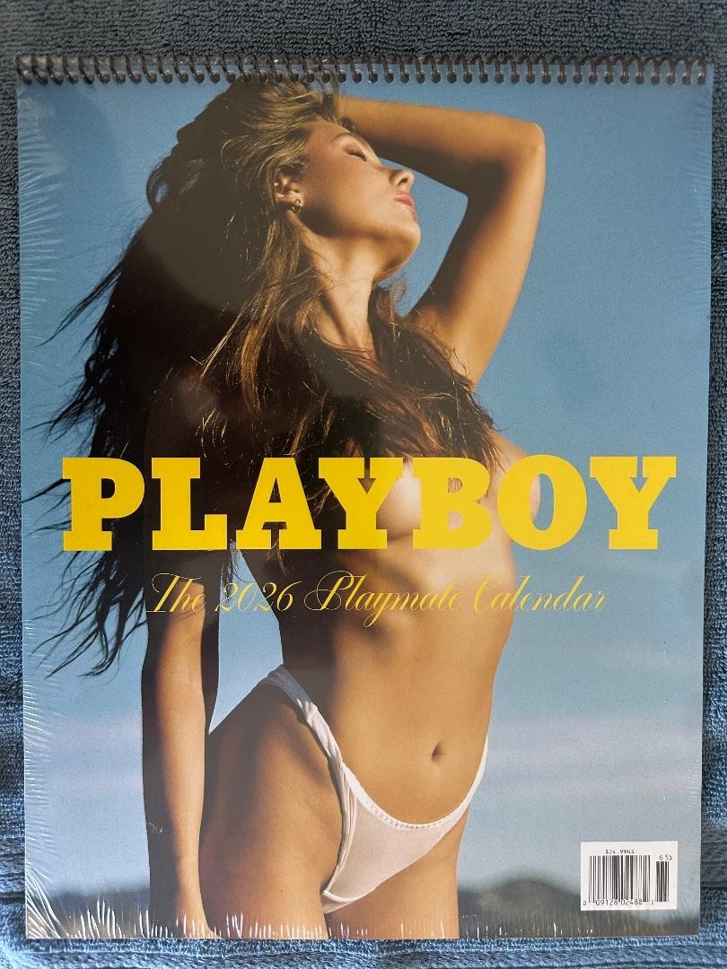 2026 PLAYBOY Magazine PLAYMATE  CALENDAR Brand New Sealed