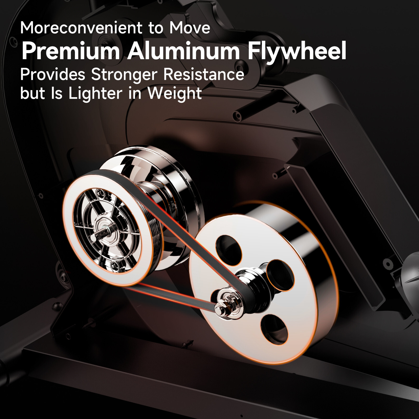 Indoor Magnetic Rowing Machine 14 Levels Quiet Resistance Dual Slide Rail Rower