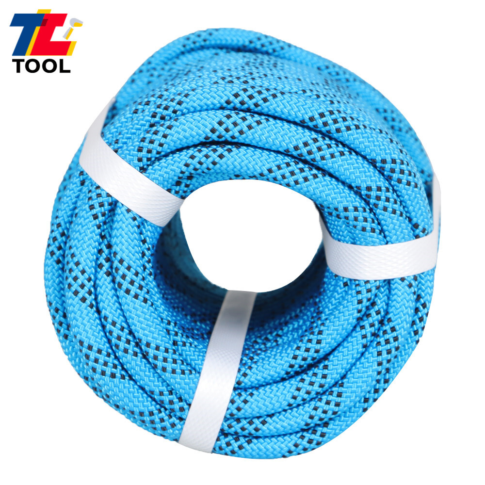 3520Lbs 3/8" × 100' Arborist Tree Climbing Rope High Strong Braid Polyester Rope