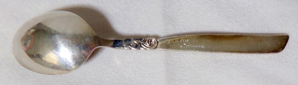 South Seas Community Silverplate Flatware Set 75 Pieces