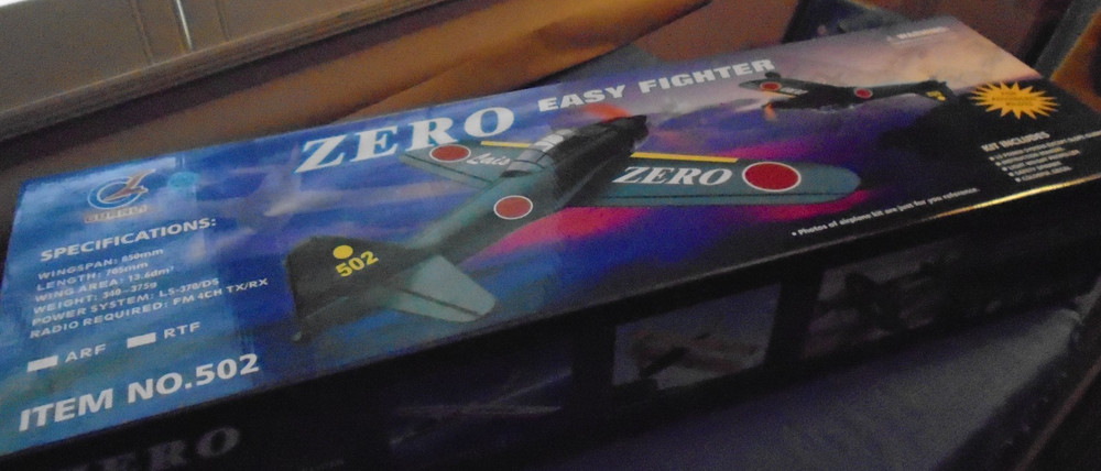 Vintage Zero Easy Fighter RC Airplane RTF