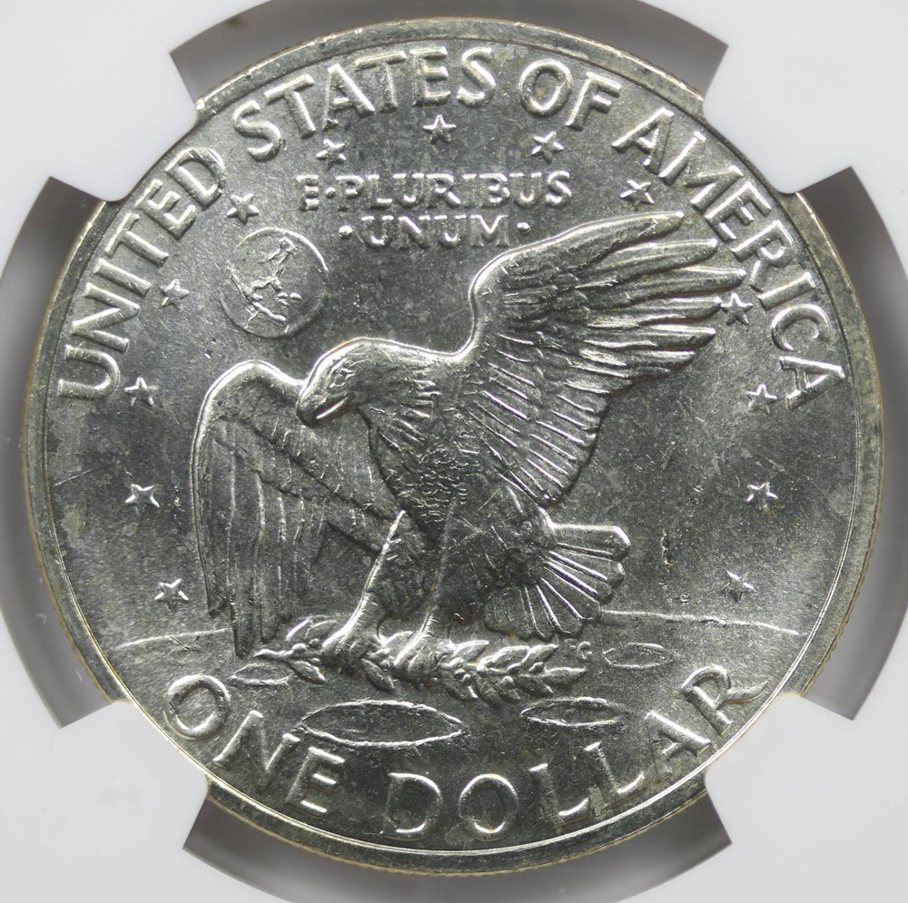 1971-S Eisenhower Ike Dollar Silver $1 MS 66 NGC