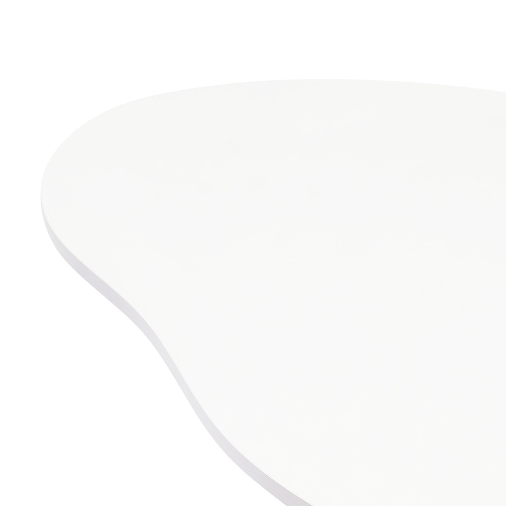 Cloud Coffee Table Cloud Shaped Coffee Table 2-Tier for Living Room Storage