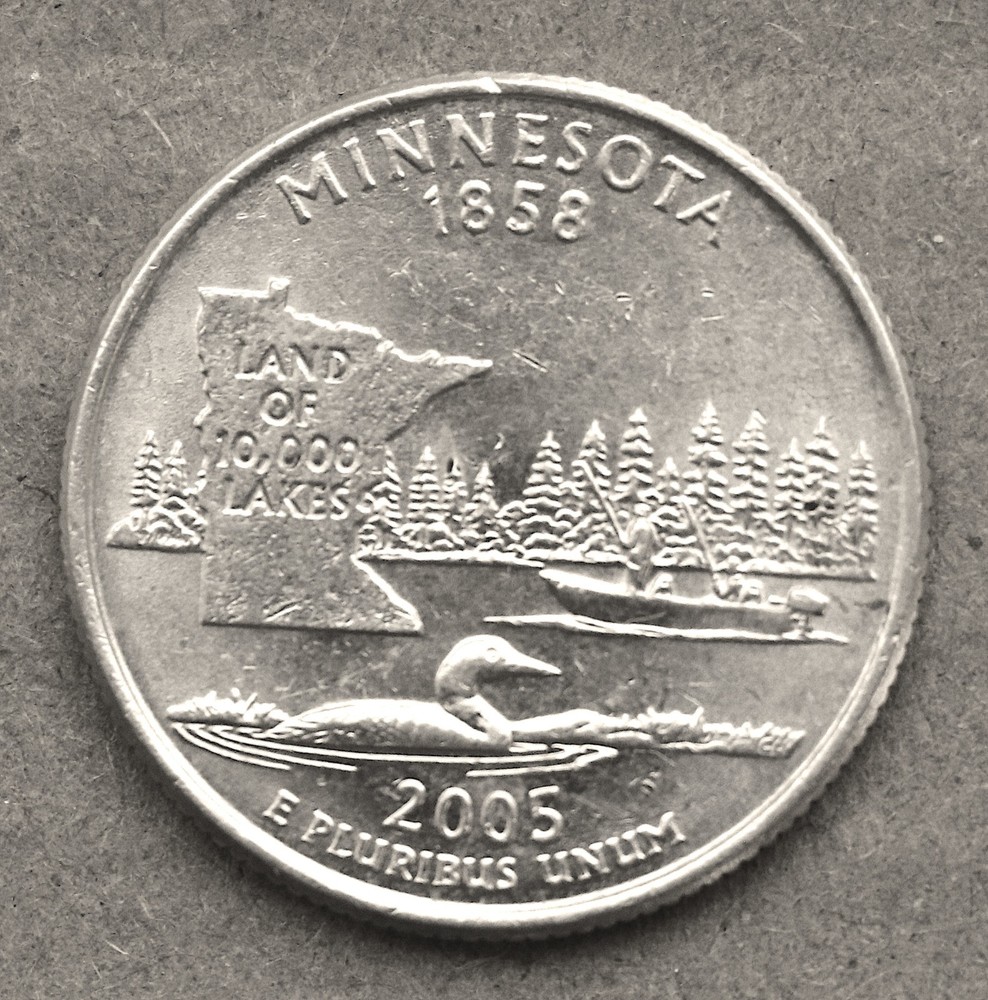 2005 D all 5 State quarters
