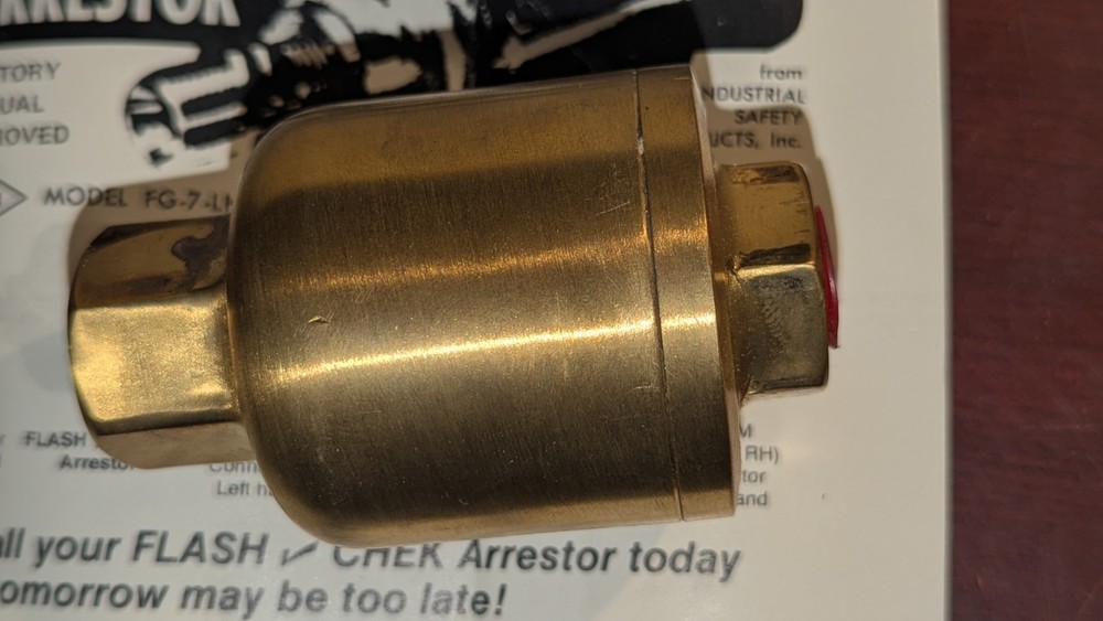 Supelco 2-3315 Flash Back Arrestor NIB