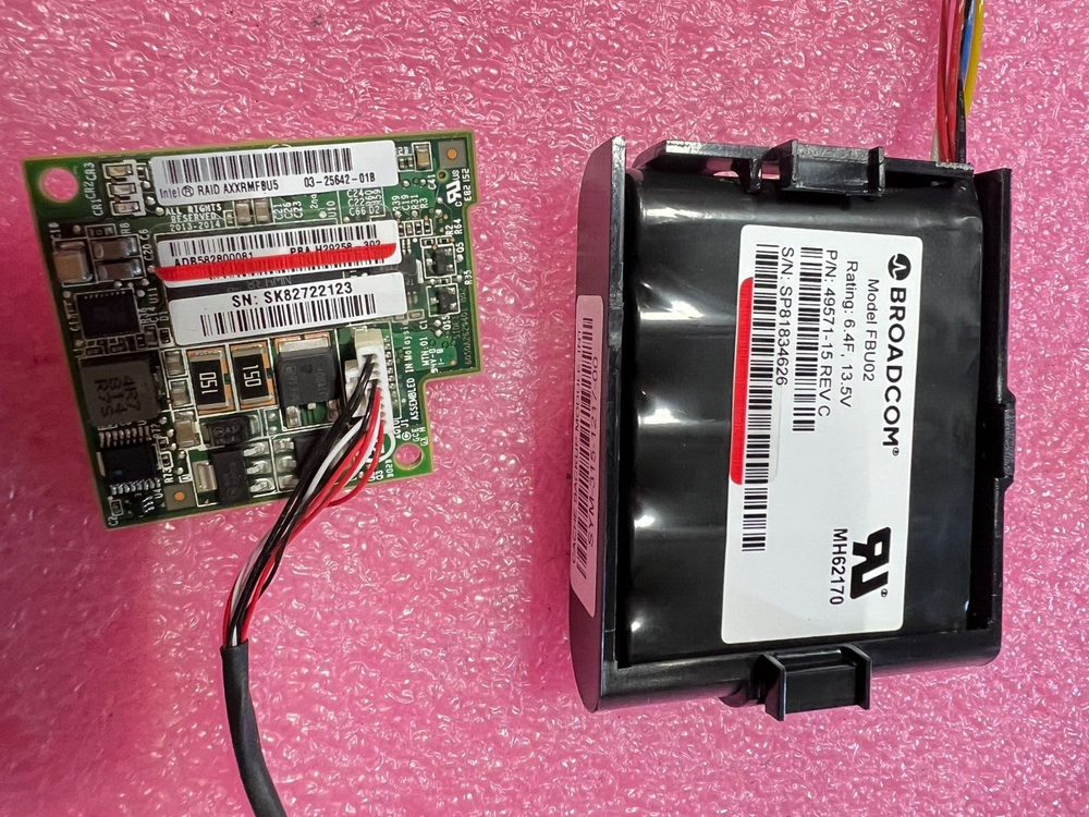 Intel AXXRMFBU5 RAID Controller Maintenance Free Backup Unit w/broadcom 49571-15
