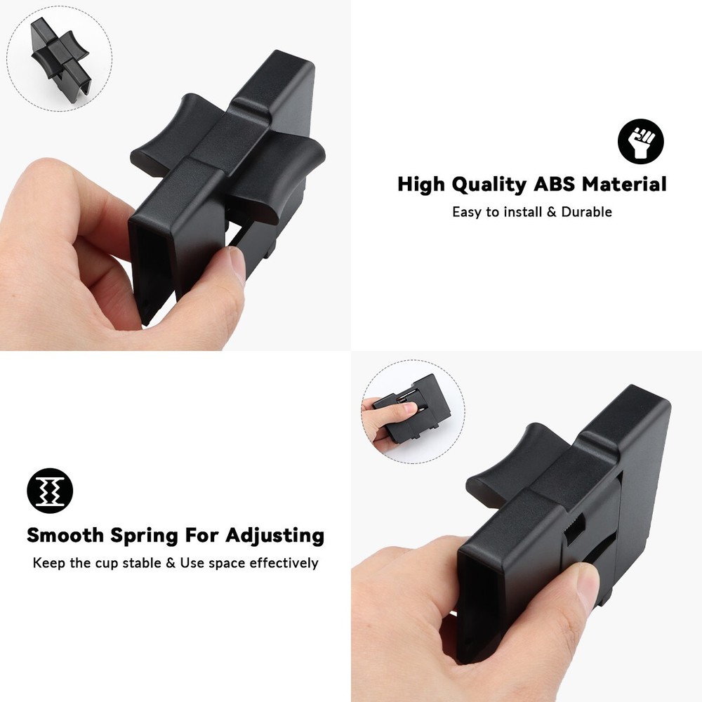 Cup Holder Divider Insert for Subaru Forester 2014-2019 Accessory Drink Divider