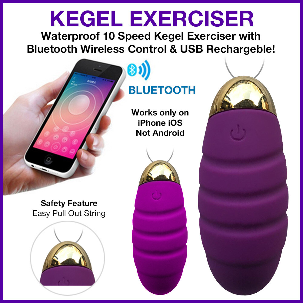 Kegel Exercise Balls Help Pelvic Floor Muscles Training Bluetooth Remote & USB