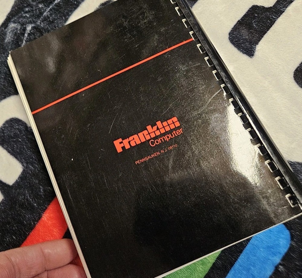 Microsoft MS-DOS 3.1 User Reference Manual + Franklin Computer Supplement