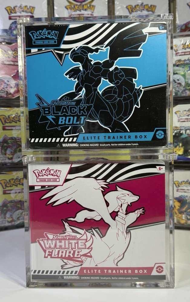 POKEMON ELITE TRAINER BOX ETB MAGNETIC CASE PROTECTOR HIGH QUALITY DISPLAY
