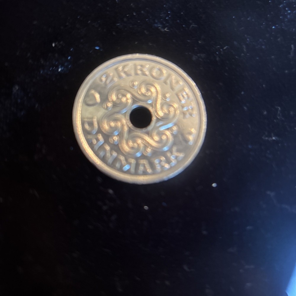 Danish Coin 2 Kroner Denmark