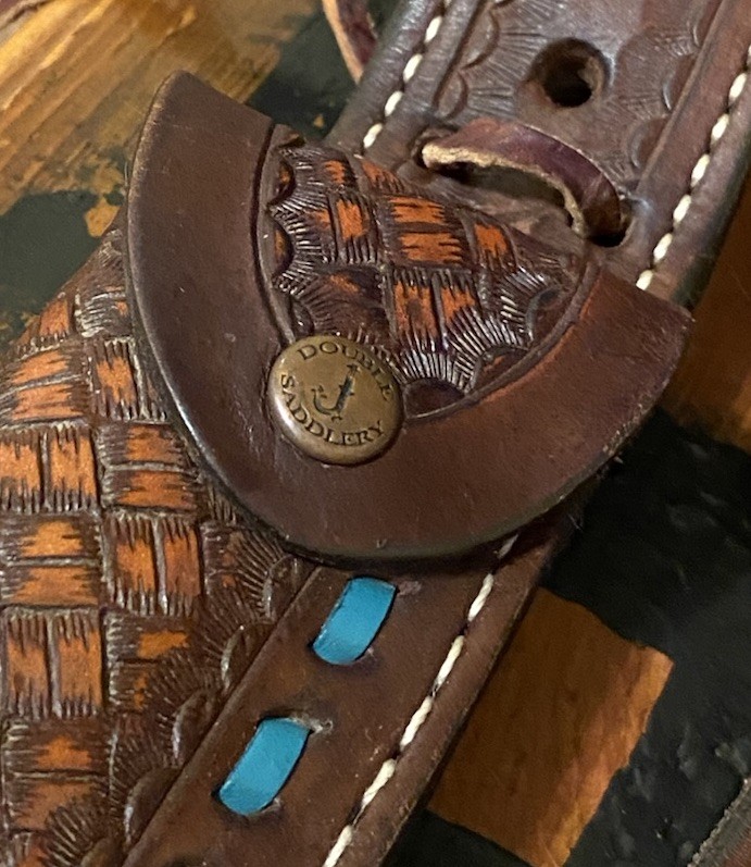 Double J Saddlery Western Saddle Back Billets + Flank Cinch BuckstitchHolder USA