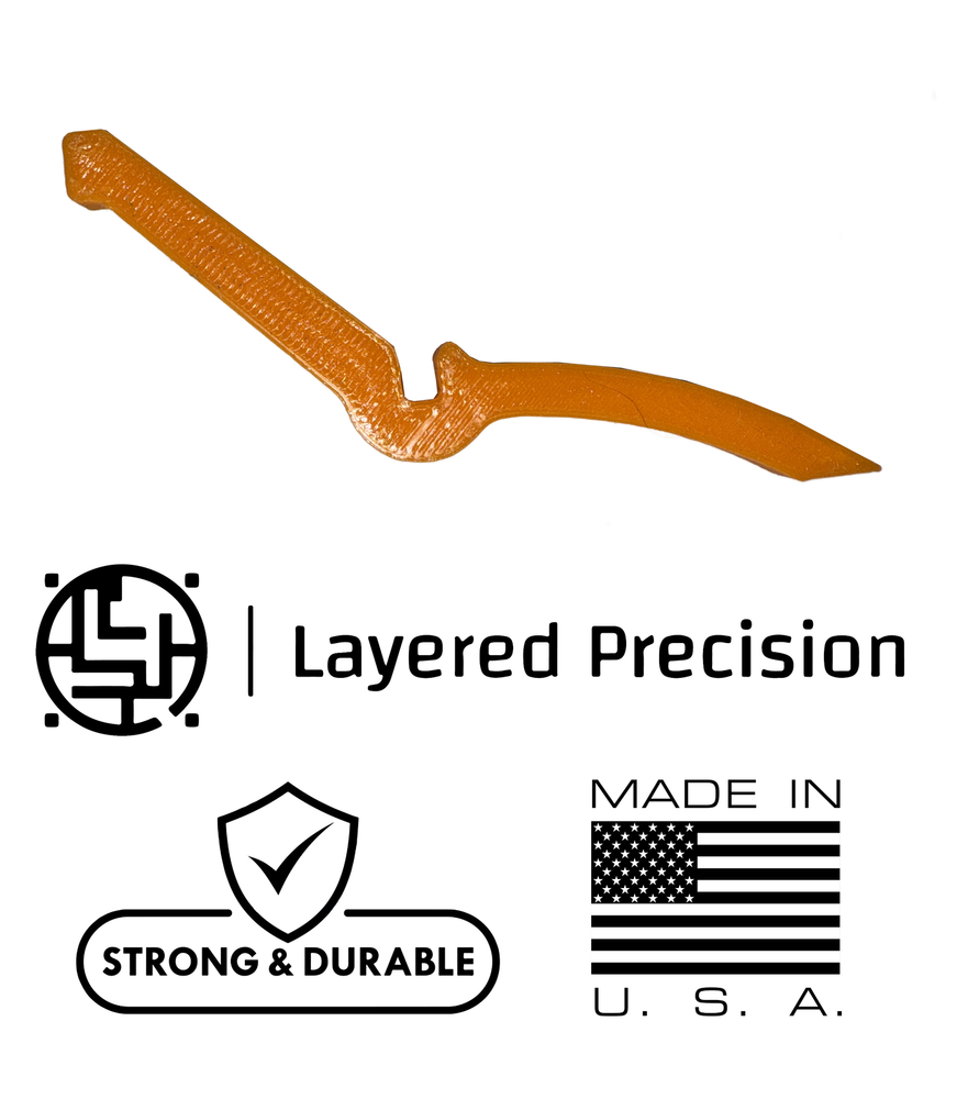 (Orange) Jeep Wrangler YJ 1987-1995 Shift Indicator