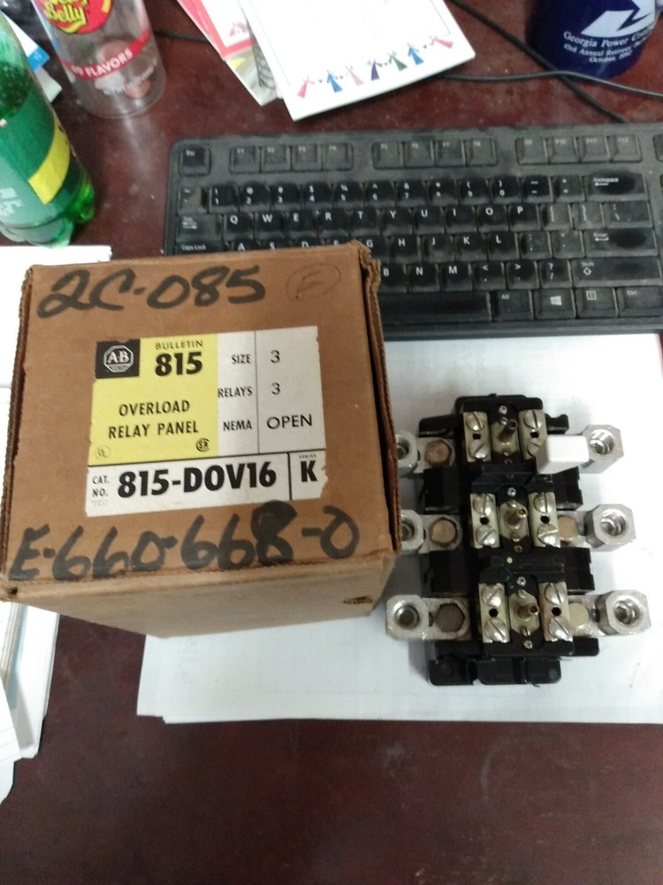 Allen Bradley 815-DOV16 Overload Relay