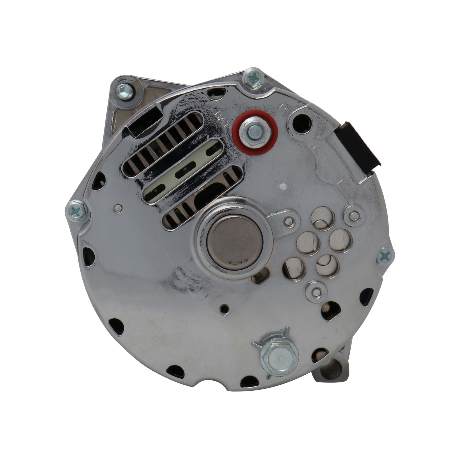 Alternator Fit 110Amp Chrome 1 Wire Self Exciting Street Rod GM 305 350 BBC SBC