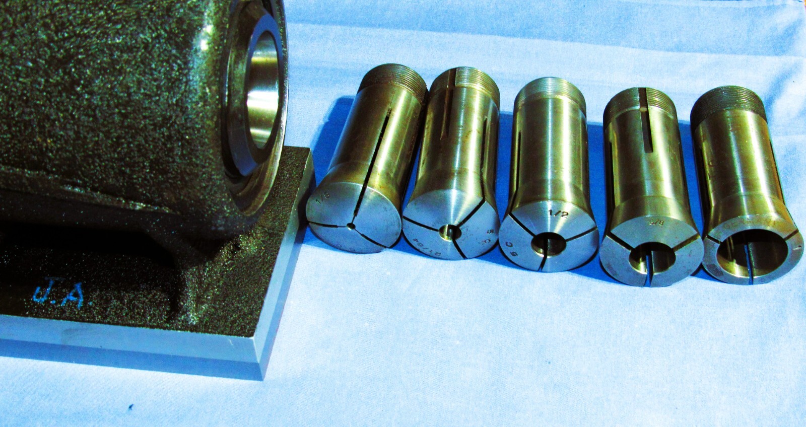 SIMCO MICRO GRIND INDEXER SURFACE GRINDER MODEL MG909 5C COLLET 5PCS KIT