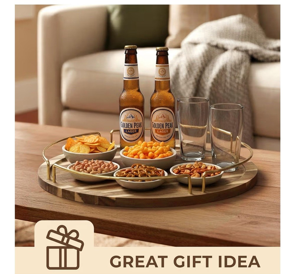 Acadia Wood Serving Tray