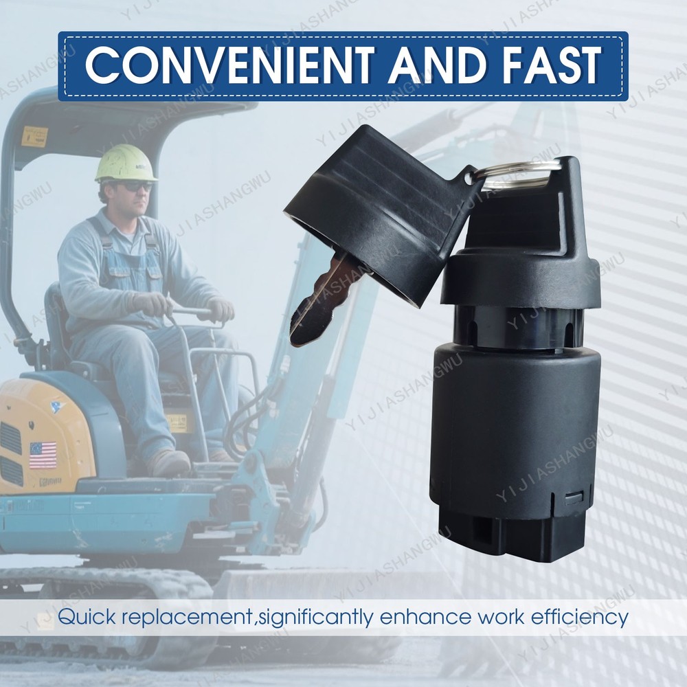 Mini Excavator Ignition Switch Key Switch AGT Typhoon Chinese Mini Digger