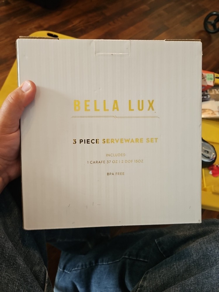 Bella Lux 3 Piece Serveware Set