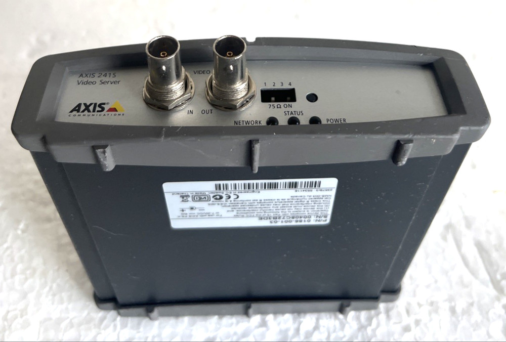 Axis 241S Video Server 0186-001-03