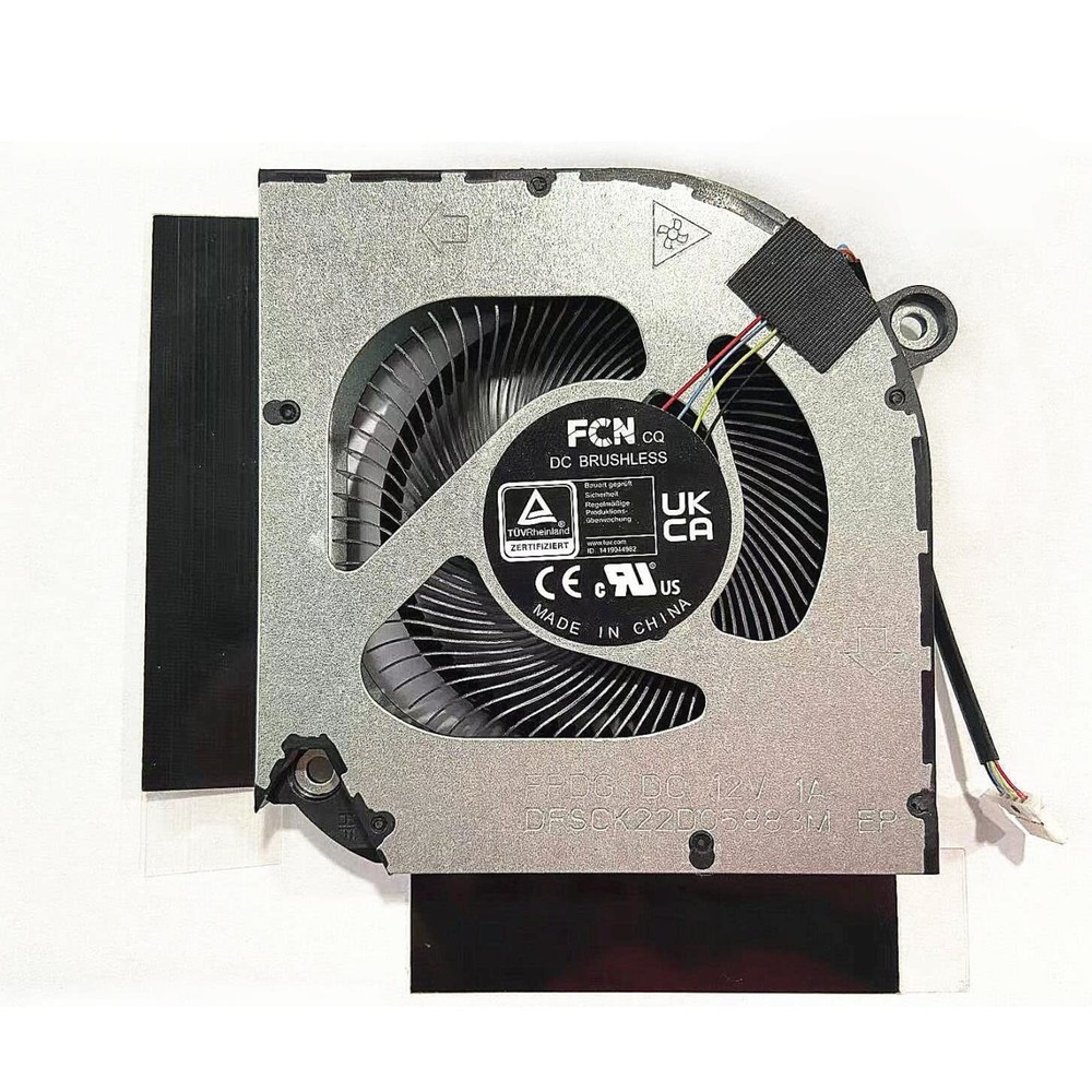 Fleshy Leaf New CPU+GPU Cooling Fan Replacement for Acer Nitro 5 AN515-58...