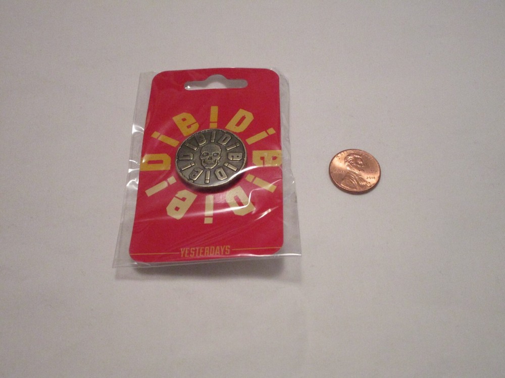 Yesterdays Skybound Die Die Die Logo Pin