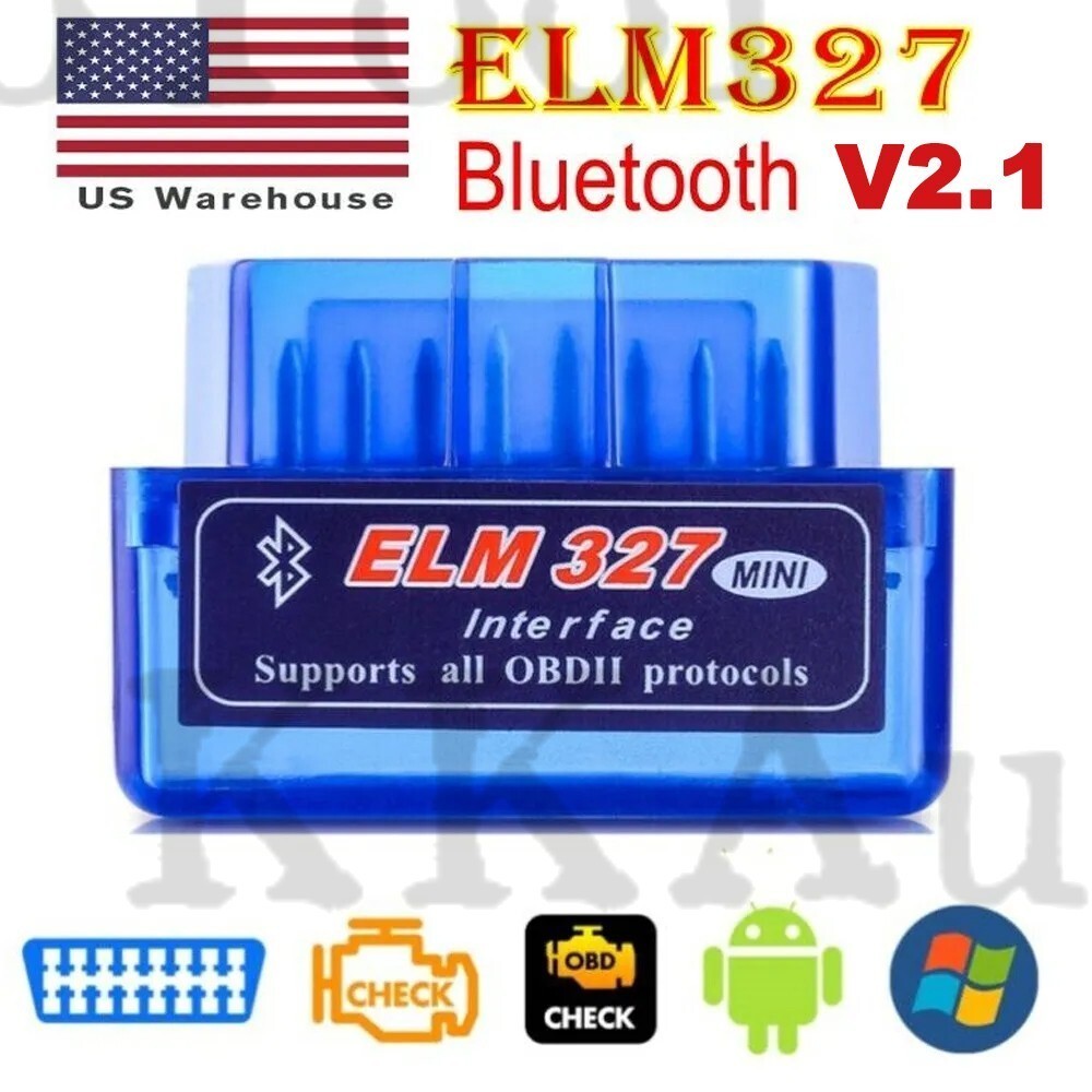 ELM327 OBD2 Code Reader Bluetooth Auto Diagnostic Tool OBDII Scanner for Android
