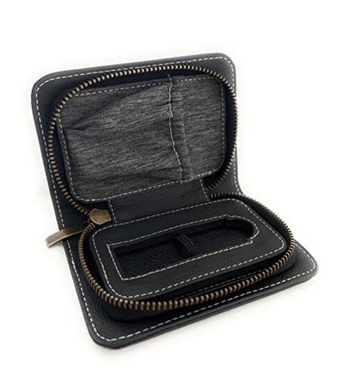 Luxury Black Slimline Cryptocurrency Wallet Case