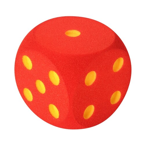 Foam dice 16 cm - matching