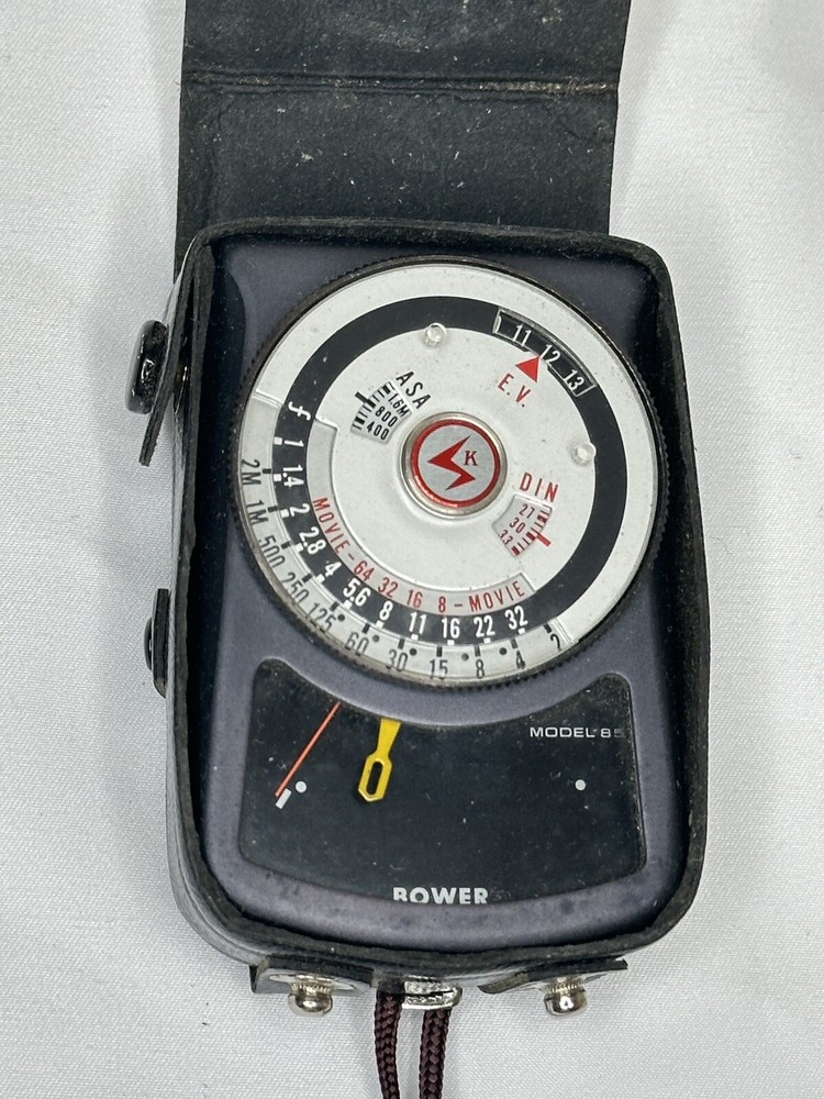 Bower Model 85 Light Meter With Case