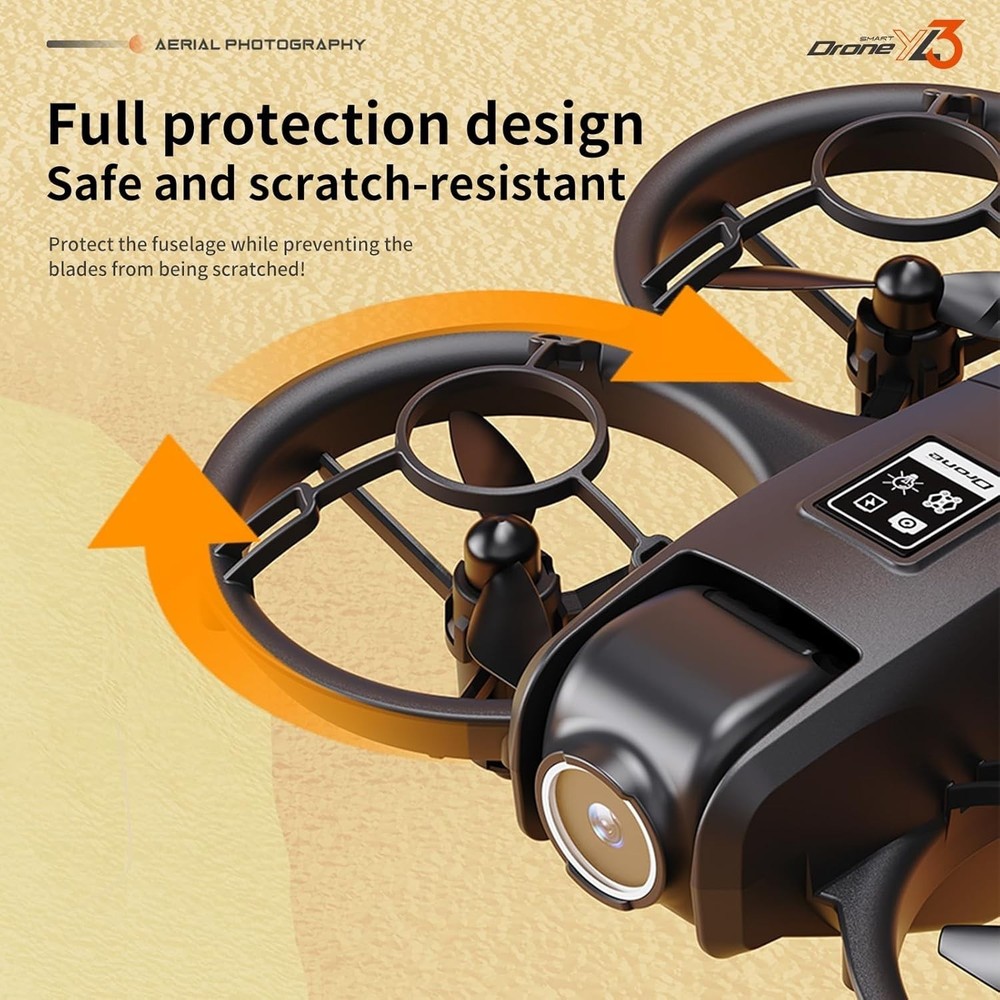 4K HD Drone With Remote Control, Dual Camera One-Touch Operation