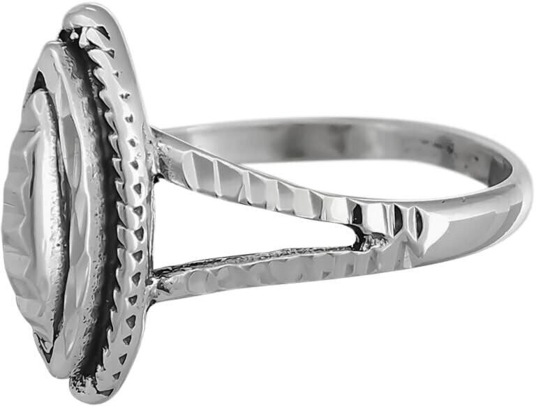 Size 6 - Diamond Cut Twisted Wire Ring