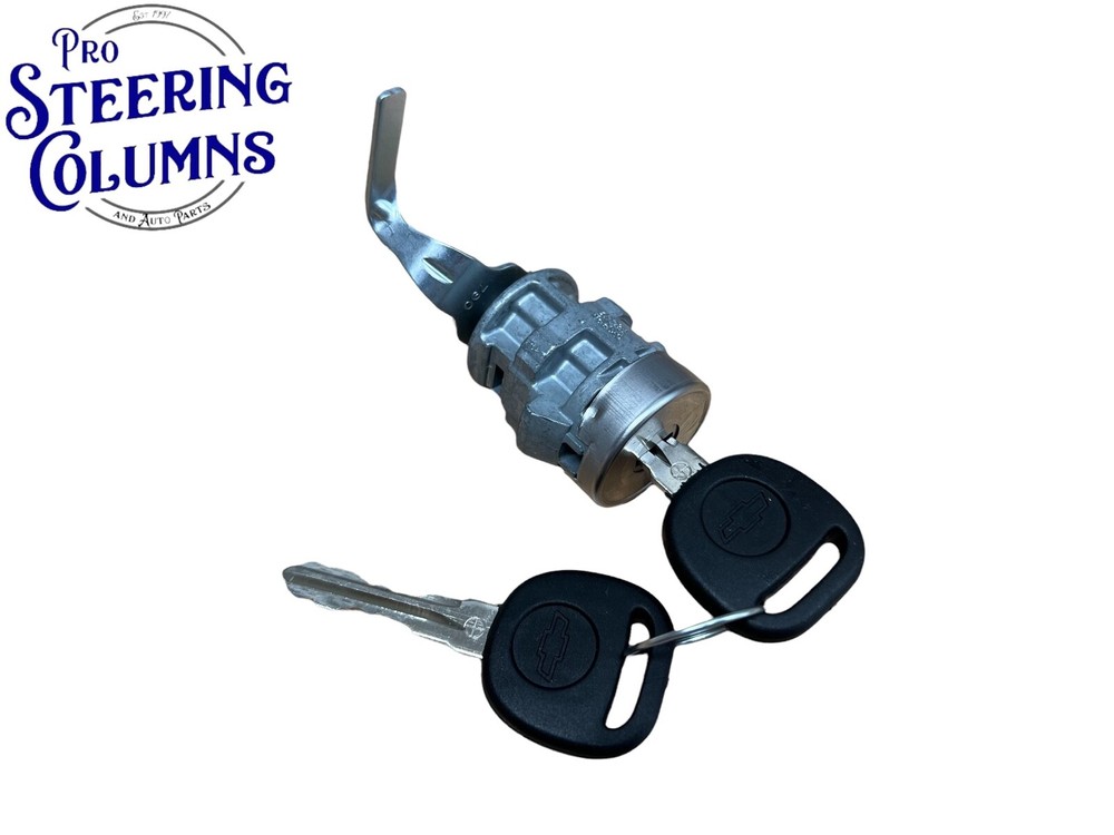 2007-2013 GM SILVERADO TAILGATE DOOR LOCK CYLINDER 2 KEYS NEW OEM 25775278