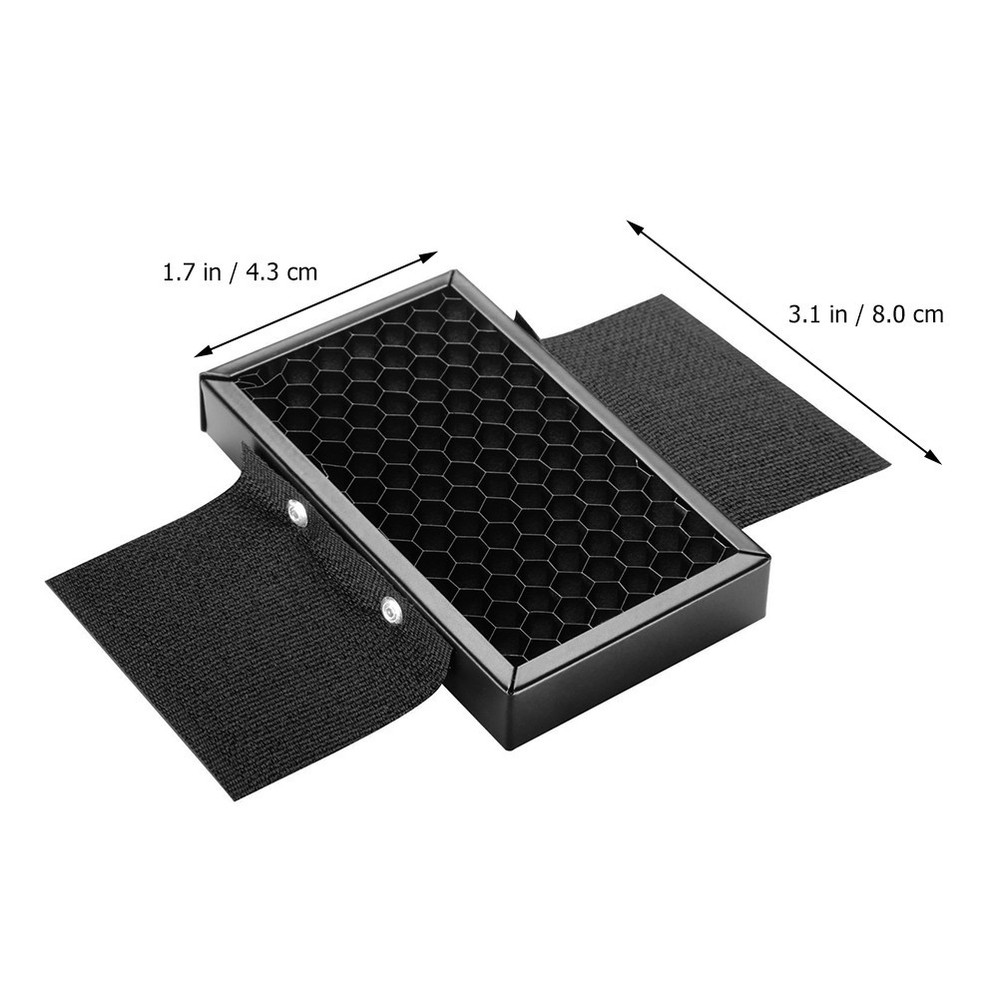 Portable Flash Spot Filter Honeycomb Grid Softbox Reflector for Flash