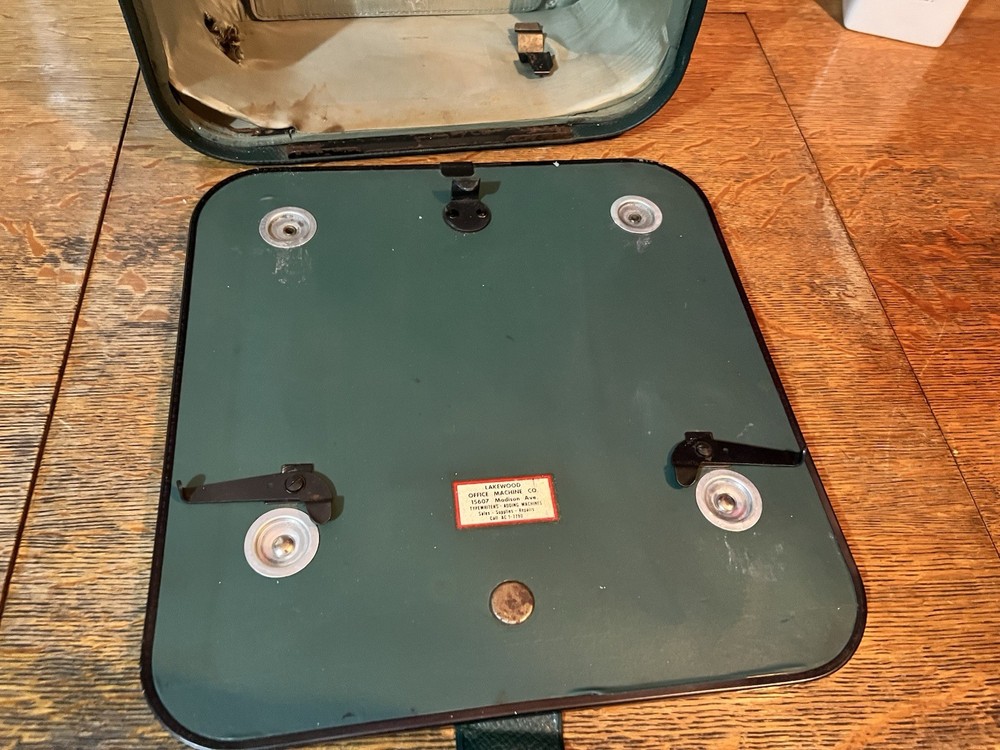 Hermes 2000 Portable Typewriter case (NOTE: CASE ONLY!!)