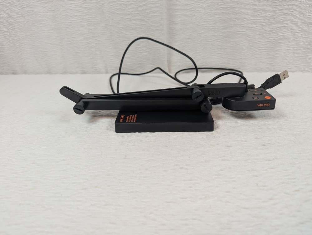 IPEVO - V4K PRO - Ultra HD USB Document Camera AI Enhanced Mic - CDVU-10IP