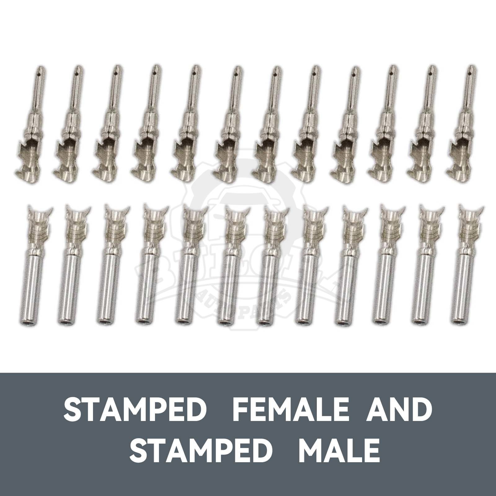 1650PCS Genuine Deutsch Connector Kit Stamped Contacts For 14,16,18,20 GA.WIRE