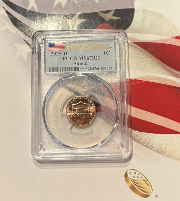 2025 D Lincoln Shield Cent PCGS MS67 Red -DENVER - First Strike