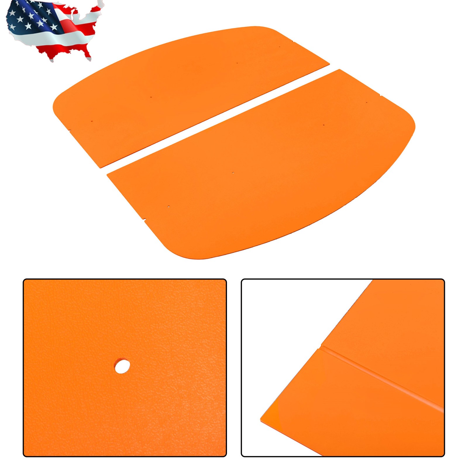52" × 52" Sun Shield Tuff Top Tractor & Mower Canopy For 2" x 2" or 2" x 3" Rops